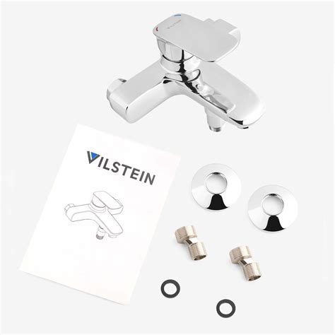 Vilstein Badewannenarmatur Thermostat Badewannen Armatur Mit Brause