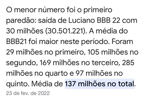 Bic M Ller On Twitter Gente Menos Votos Que O Luciano Do Bbb