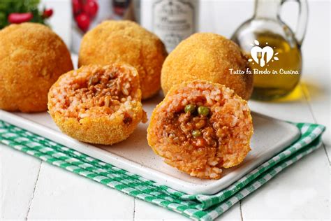 ARANCINE DI RISO SICILIANE AL RAGU Tutto Fa Brodo In Cucina