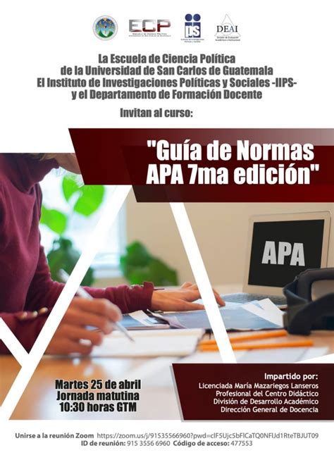 Normas APA 7a edición USAC ECP