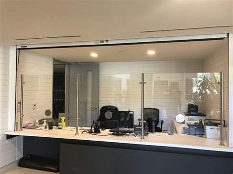 Counter top Glass Shields for Office Workspaces