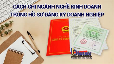 Cách Ghi Mã Ngành Nghề Kinh Doanh Khi đăng Ký Doanh Nghiệp