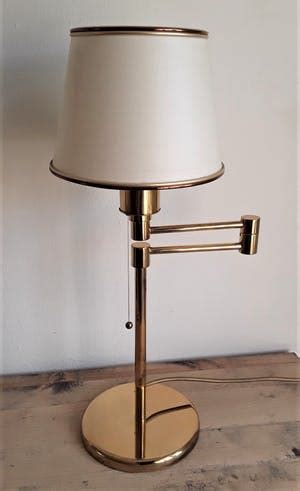 Niet Of Onleesbaar Gesigneerd Vintage Modern Design Tafellamp Merk