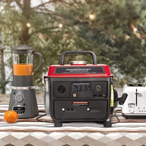 Powersmart Ps50 Portable Generator 1000 1200w Gas 2 Stroke Recoil Star Factorypure