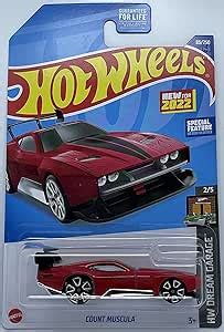 Amazon Hot Wheels Count Muscula Hw Dream Garage Red