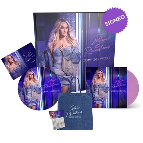 Denim And Rhinestones Signed Vinyl Box Set Carrie Underwood Store