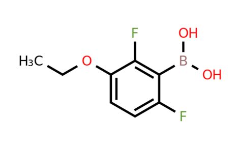 CAS 849062 00 6 2 6 Difluoro 3 Ethoxyphenylboronic Acid Synblock