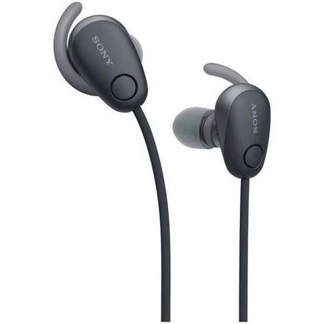 Спортивные беспроводные наушники Sony WI-SP600 Black для телефона ...