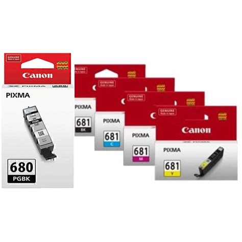 Canon PGI 680 CLI 681 Cartridge Pack 5 X Inks Inkjet Online