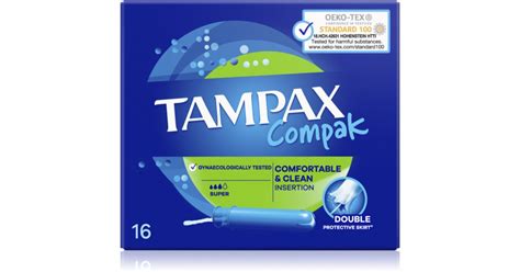 Tampax Compak Super tampony s aplikátorem | notino.cz