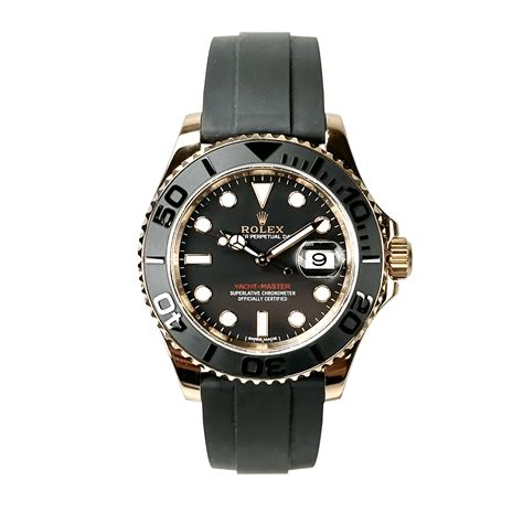 RendelhetŐ Rolex Yacht Master 40mm Oysterflex Everosegold Karóra 116655 Swiss Watches