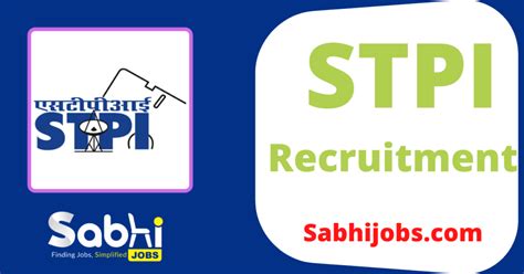 Stpi Recruitment Latest Vacancy Stpi In