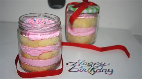 Jar Cake Recipe Vanilla Cake In A Jar Jar Cake The Cookbook Youtube