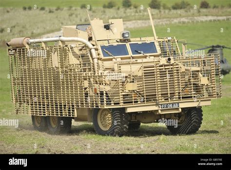 Army Unveils Hi Tech Military Might Stock Photo Alamy