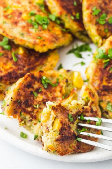 Crispy Corn Fritters Recipe Little Sunny Kitchen