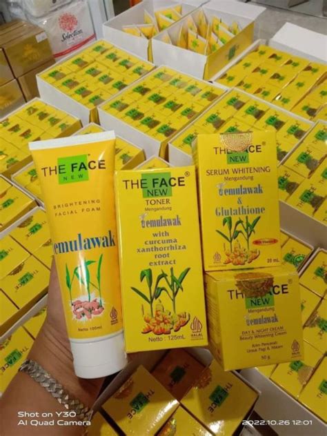 The Face Temulawak Krim Wajah Original Lazada Indonesia