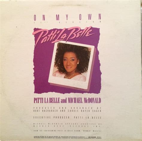 Patti LaBelle & Michael McDonald - On My Own - Vinyl Pussycat Records