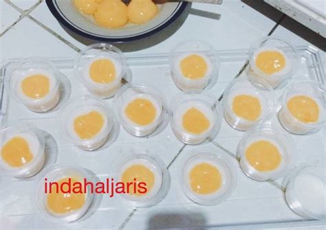 Resep Puding Telor Ceplok 2 Bahan Oleh Indahaljaris Cookpad