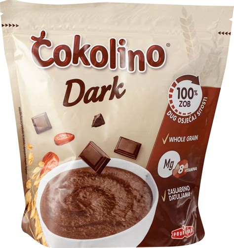 Lino Čokolino Dark instant ovsene pahuljice 350 g dm rs