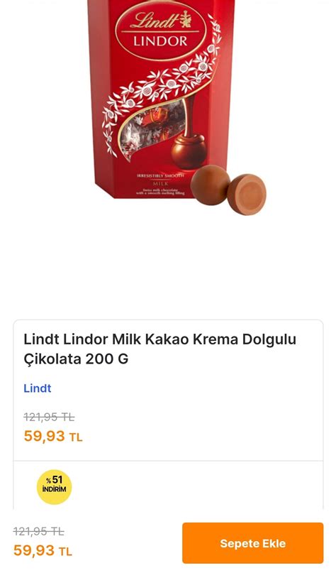 Lindt Lindor Milk Kakao Krema Dolgulu Ikolata G Donan Mhaber Forum