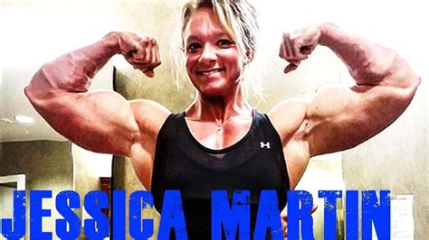 Ifbb Pro Bodybuilder Jessica Martin Female Bodybuilding Youtube