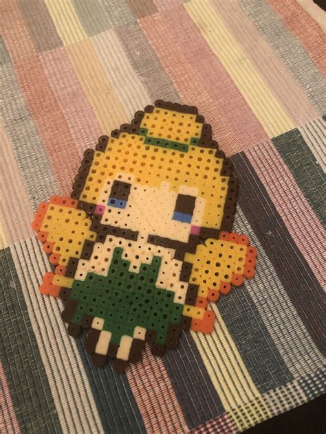 Tinker Bell Pixel Art Pixel Drawing Pixel Image C2c Crochet Tinker