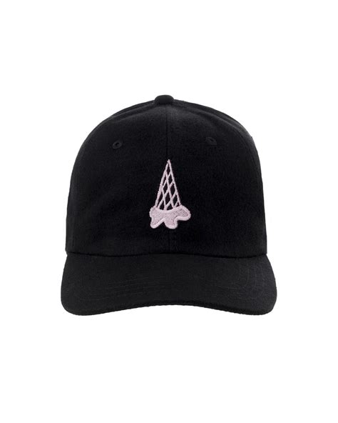 Casquette Logo Glace Noir Cassius