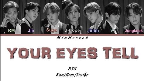 Kan Rom Vostfr Bts Your Eyes Tell Color Coded Lyrics Youtube