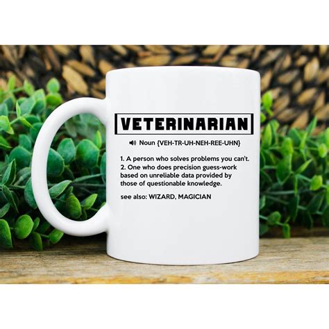 Funny Veterinarian Gift for Women and Men, Veterinarian Mug ...