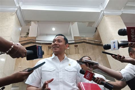 Ahy Beberkan Target Hari Pertama Sebagai Menteri Atr Bpn