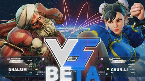 Sfv Beta Dhalsim Vs Chun Li Perfect Fps Youtube