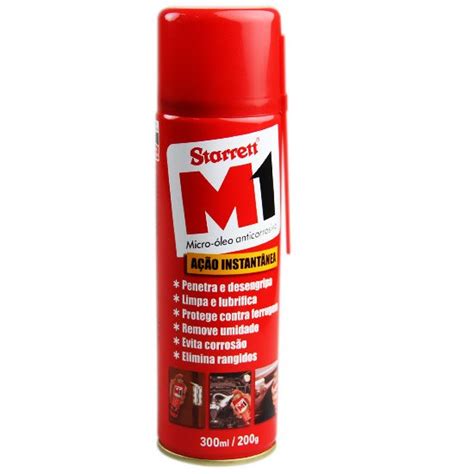 Micro Óleo Anticorrosivo Spray M1 300ml STARRETT M1300ML