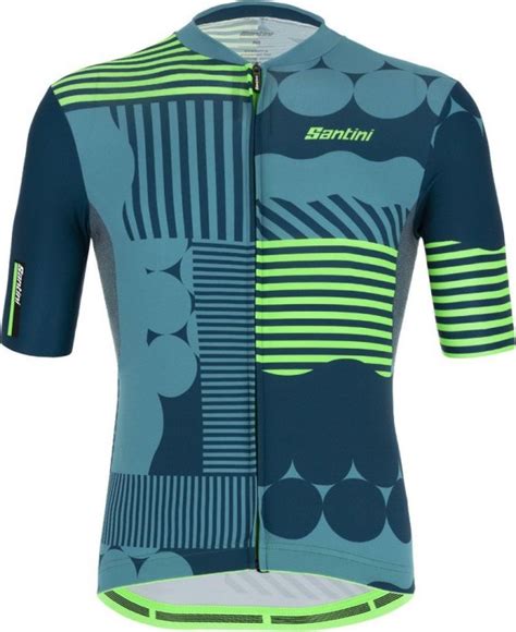 Santini Delta Optic Trikot Kurzarm Herren Ab