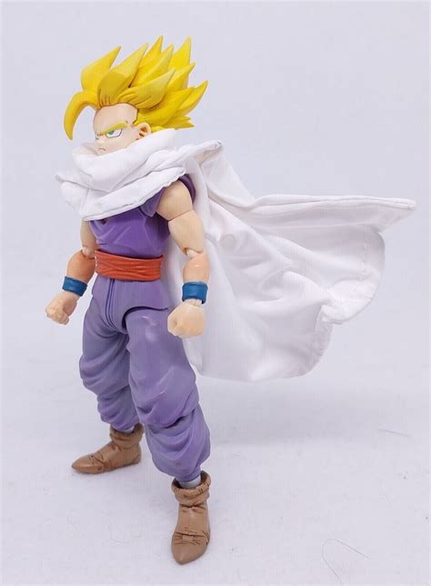 Su C Plogh S Wired White Cape For Bandai Shf Super Saiyan Son