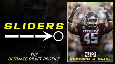 Edgerrin Cooper Is A Generational Linebacker Sliders Youtube