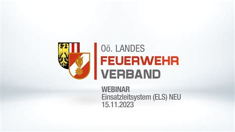 Webinar Einsatzleitsystem ELS Neu YouTube