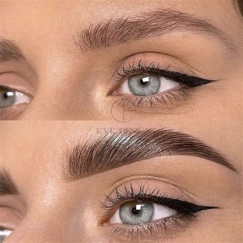 Brow Lamination Before And After Eye Design Salon Photos