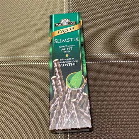 Waterbridge Belgian Slimstix Dark Chocolate Mint Sticks Reviews Abillion