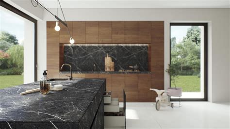 Caesarstone Porcelain Smokestone Kitchen Worktop For Sale UK The