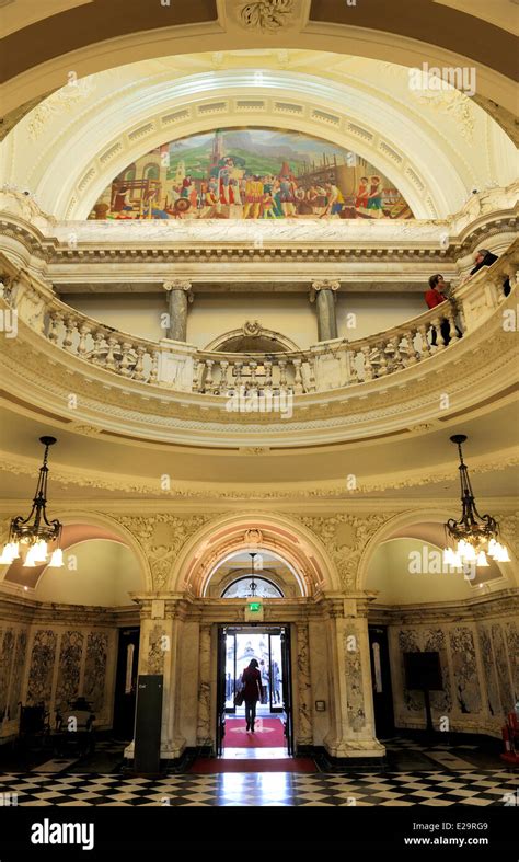 United Kingdom Northern Ireland Belfast The City Hall The Main Hall