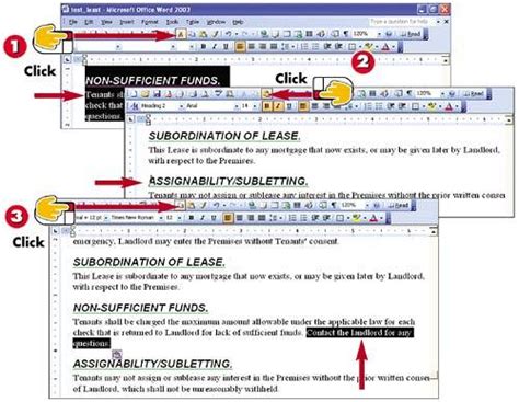 Cutting Copying And Pasting Text Easy Microsoft Office 2003