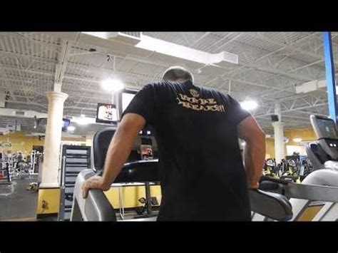 Jason Genova Does Cardio And Back And Shoulders At Busy Body Gym In