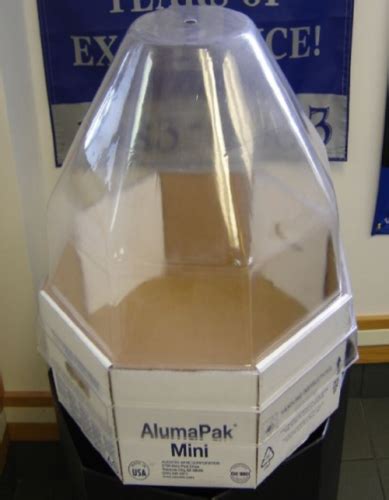 Alcotec Clear Plastic Cone Lid