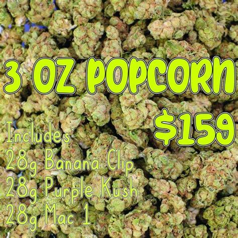 Buy 3 Oz Popcorn Cannabis Promo Online Canada Free Shipping Orders Over 120 Free T Every