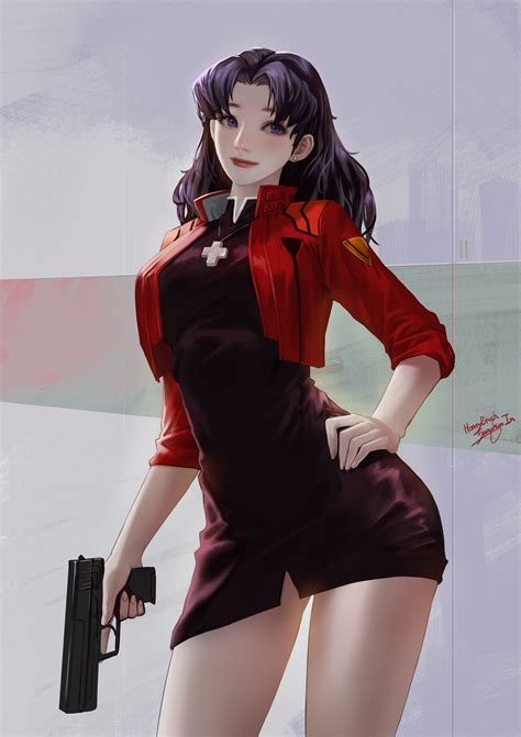 Artstation Misato Evangelion