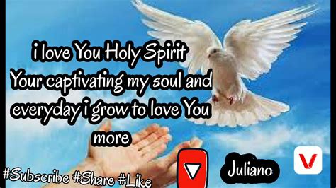 Come Holy Spirit Lyrics Youtube