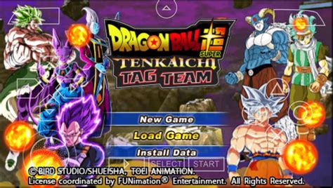 Dragon Ball Super Tenkaichi Tag Team Survival Universe Mod Psp