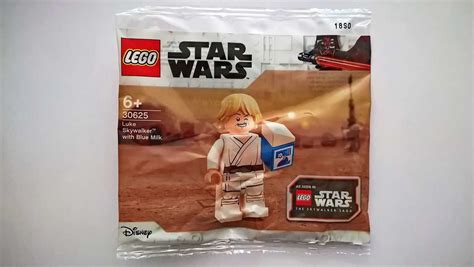 Lego Star Wars Luke Skywalker With Blue Milk Polybag Selado