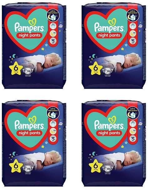 Pampers Pants Night 6 76 Szt 15 Kg Pieluchomajtki 12791492201