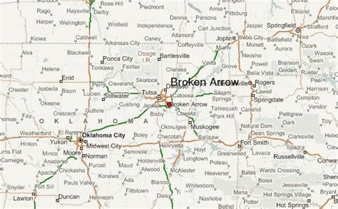 Broken Arrow Zip Code Map